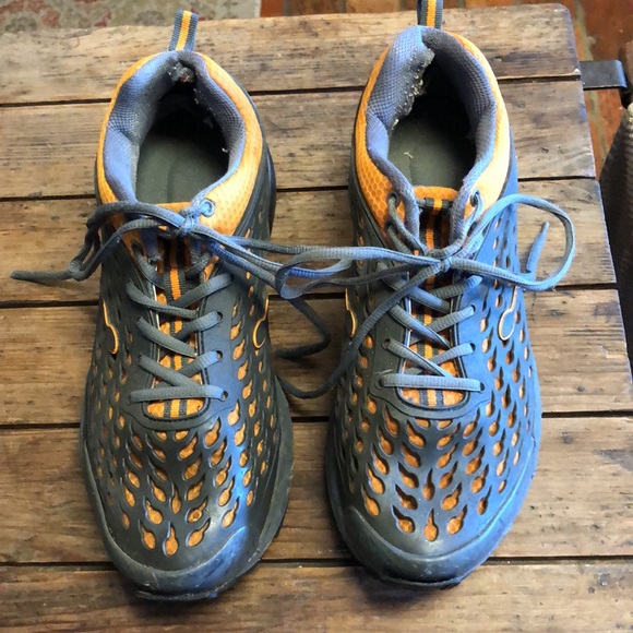 Gravity Defyer FLEXNET Orange Gray Shoes sz11.5 - Picture 2 of 14